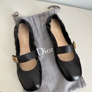 Dior Ballet Leather Flats